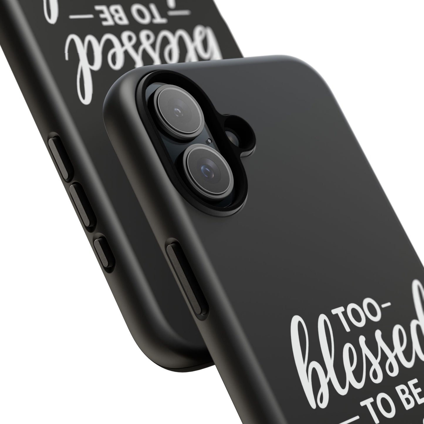 "Too Blessed" iPhone Case