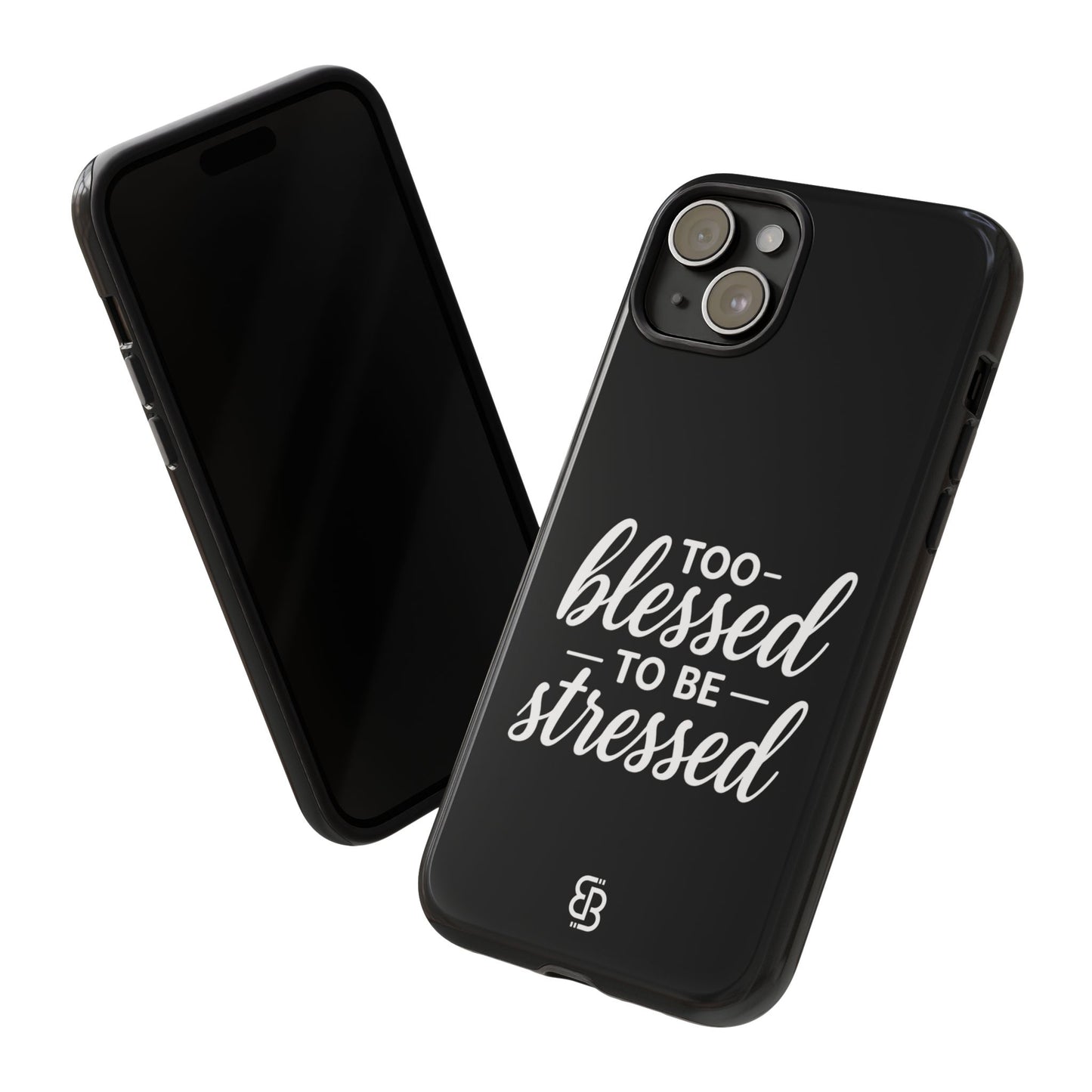 "Too Blessed" iPhone Case