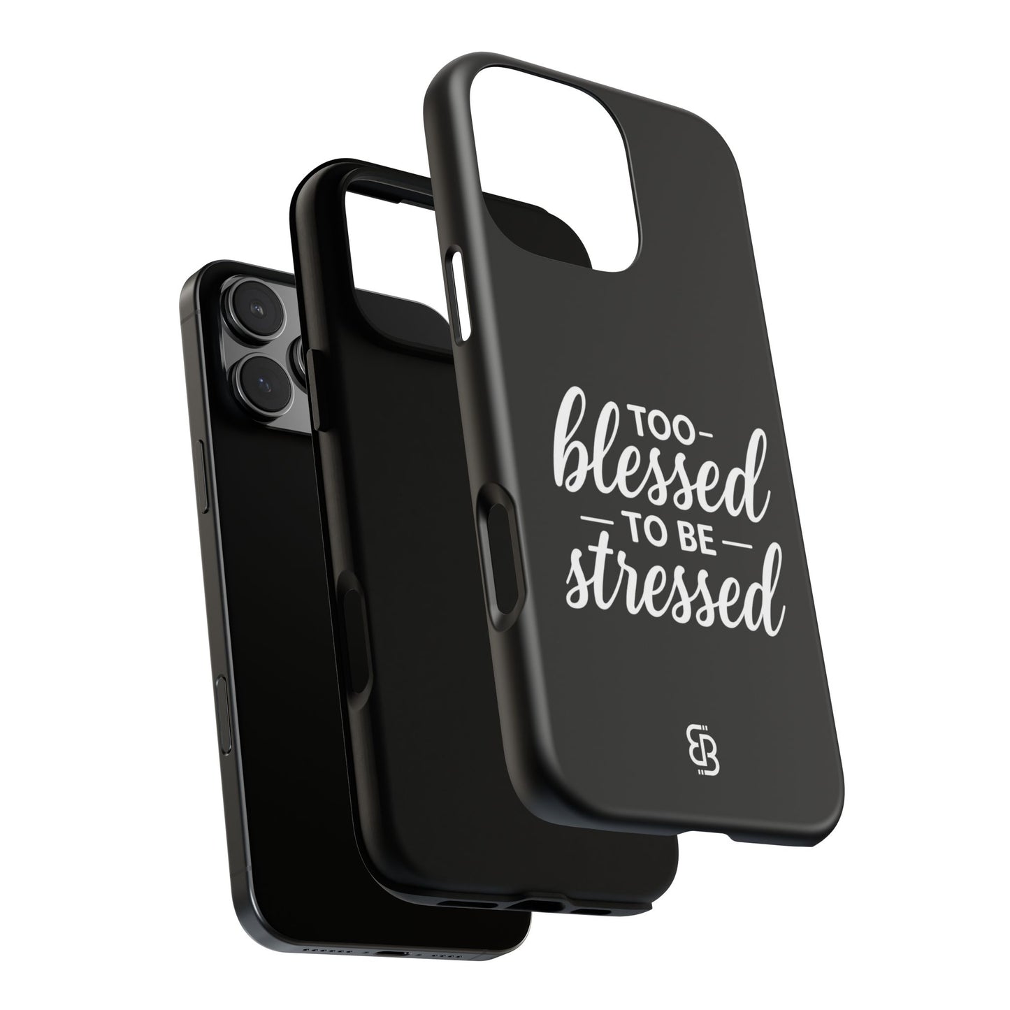 "Too Blessed" iPhone Case