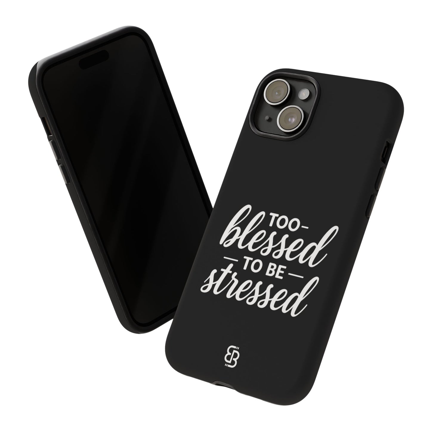 "Too Blessed" iPhone Case