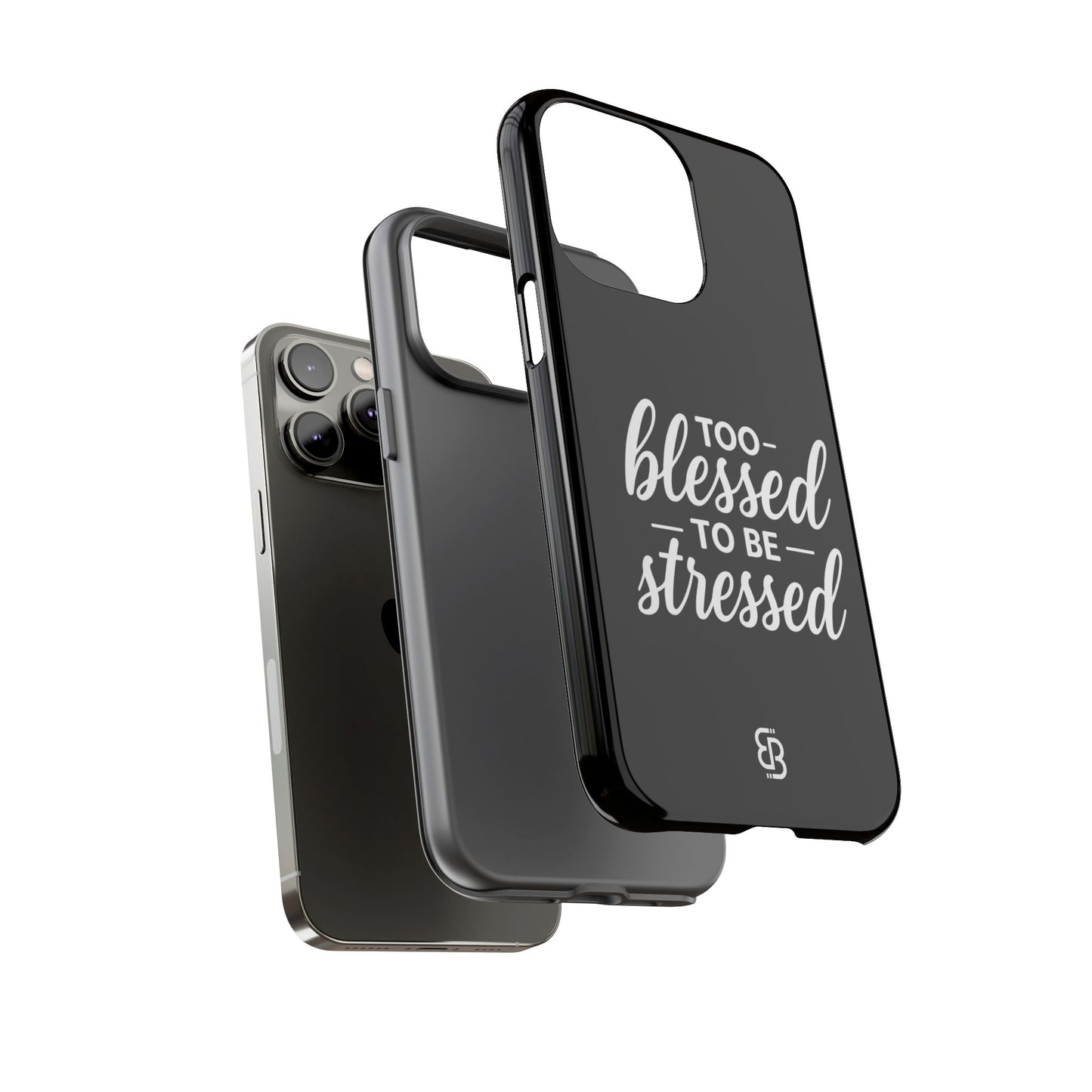 "Too Blessed" iPhone Case