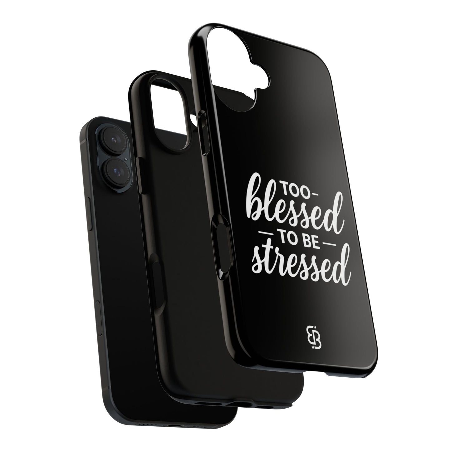 "Too Blessed" iPhone Case