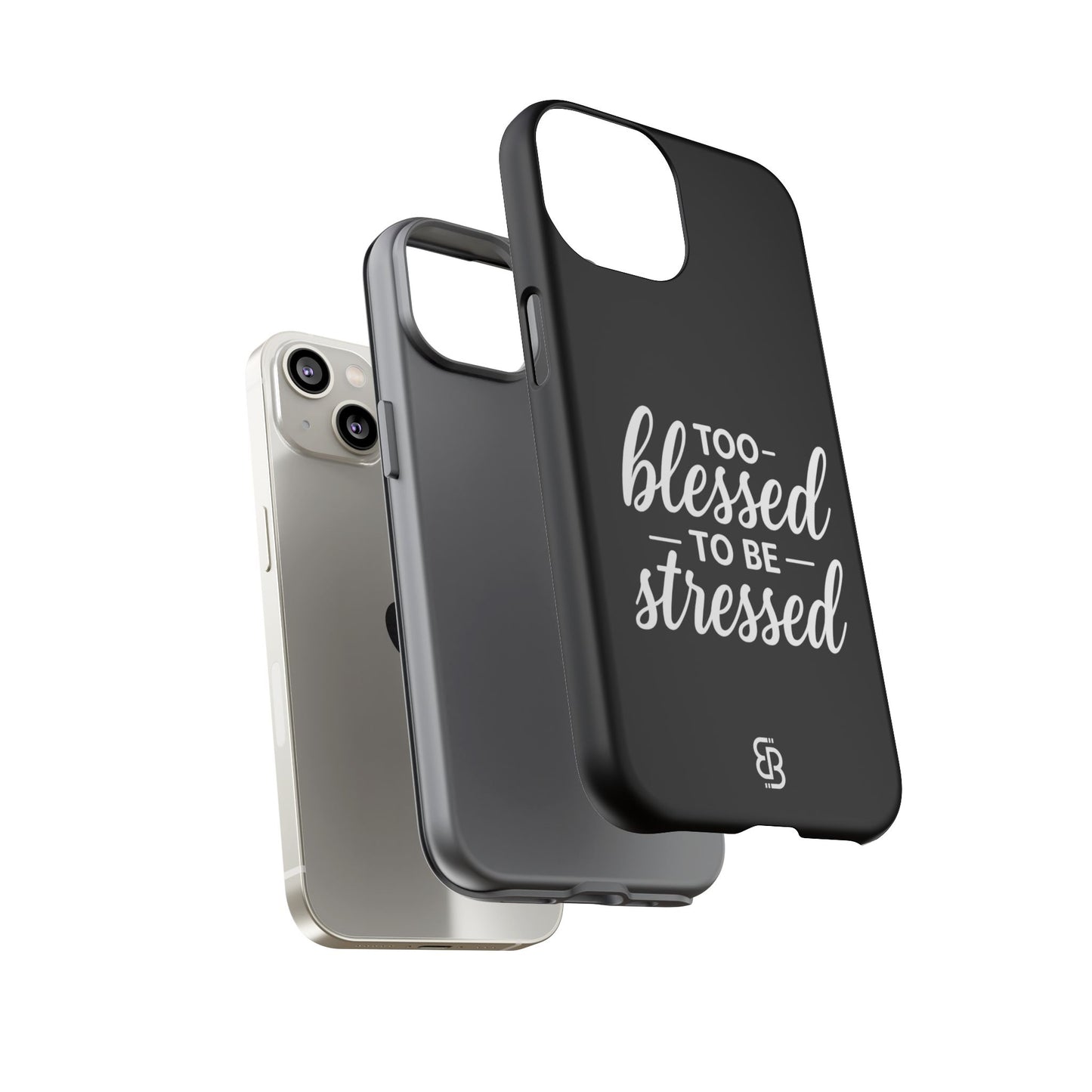 "Too Blessed" iPhone Case