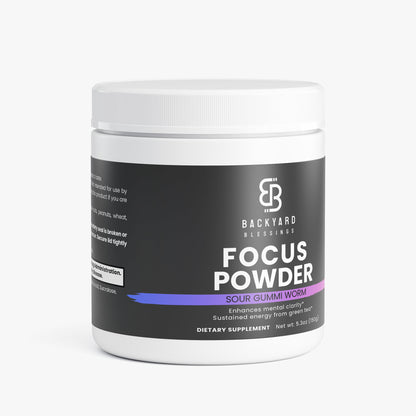 Focus Powder (Sour Gummi Worm)