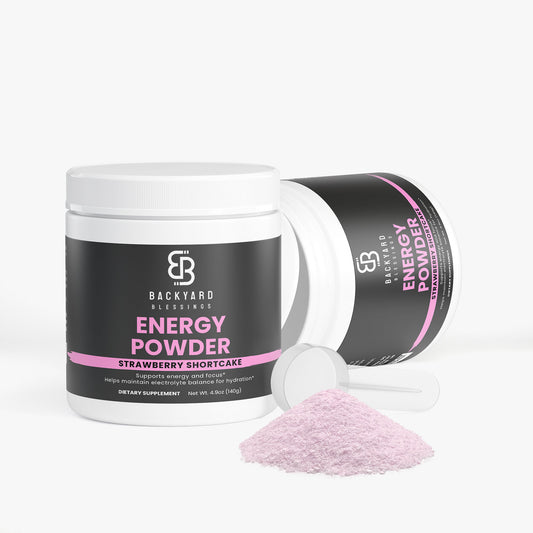 Energy Powder (Strawberry Shortcake)
