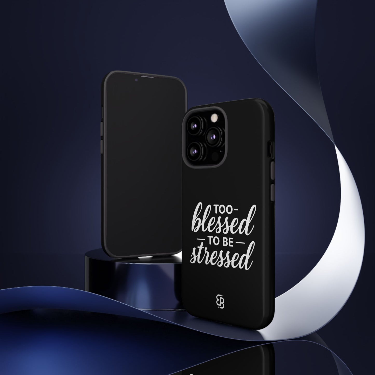 "Too Blessed" iPhone Case