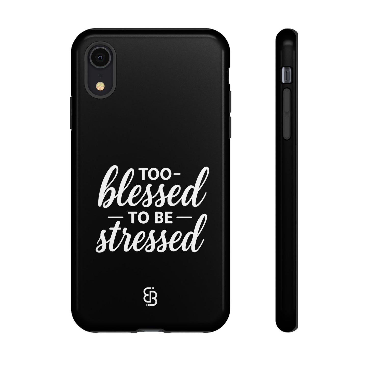 "Too Blessed" iPhone Case