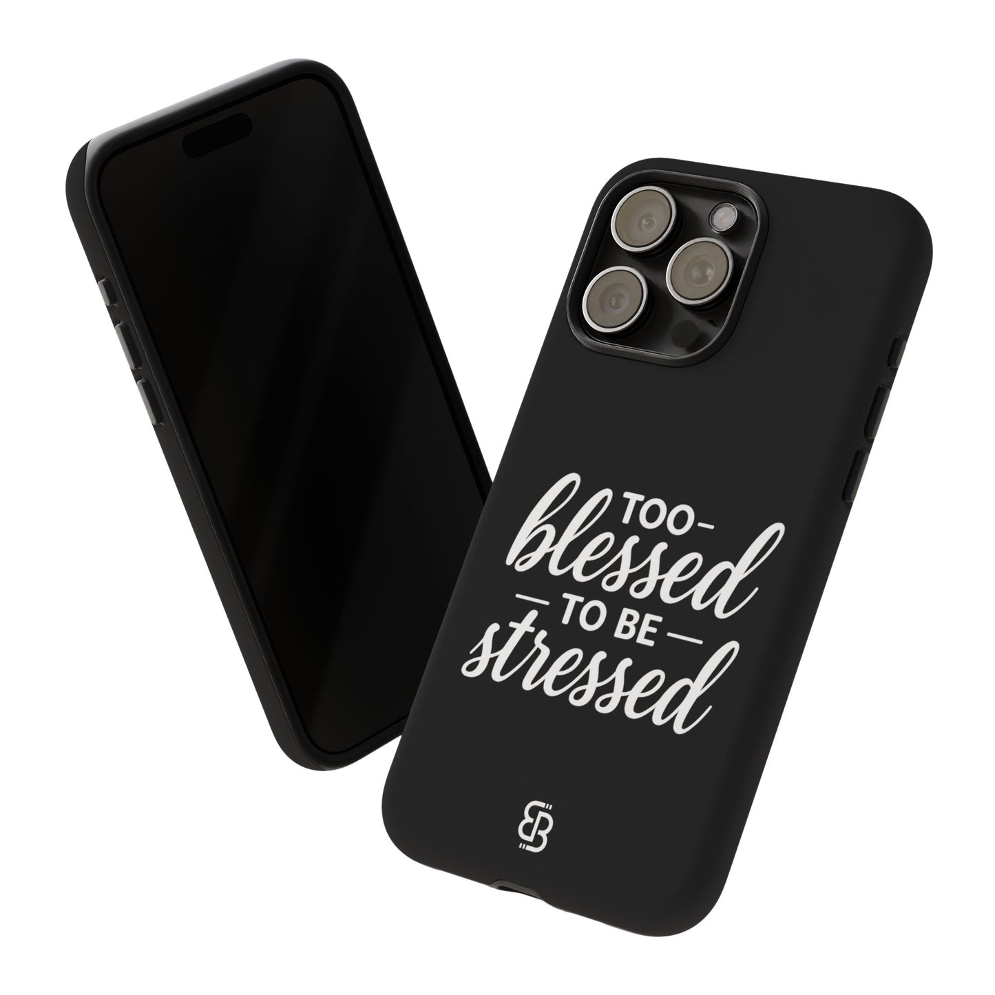 "Too Blessed" iPhone Case