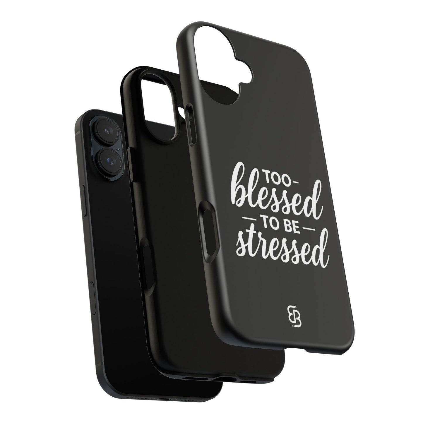 "Too Blessed" iPhone Case