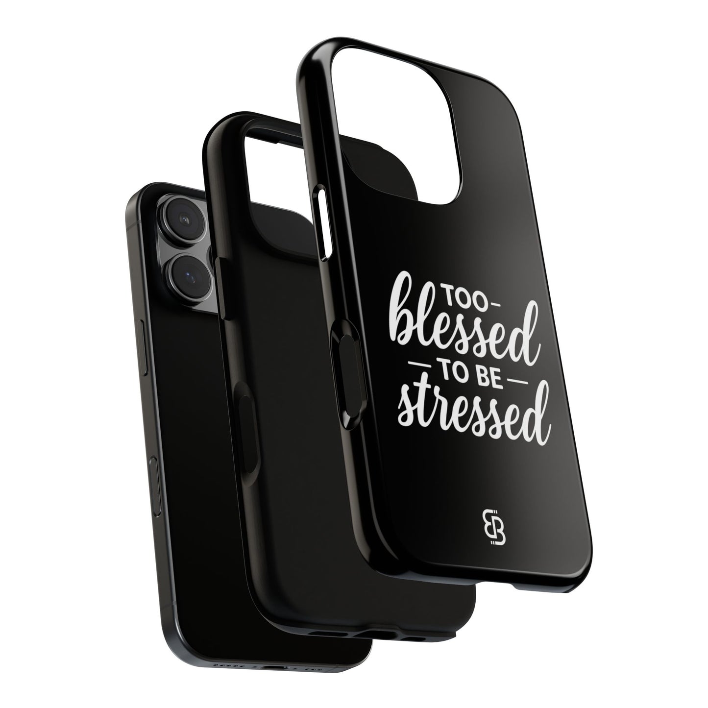 "Too Blessed" iPhone Case