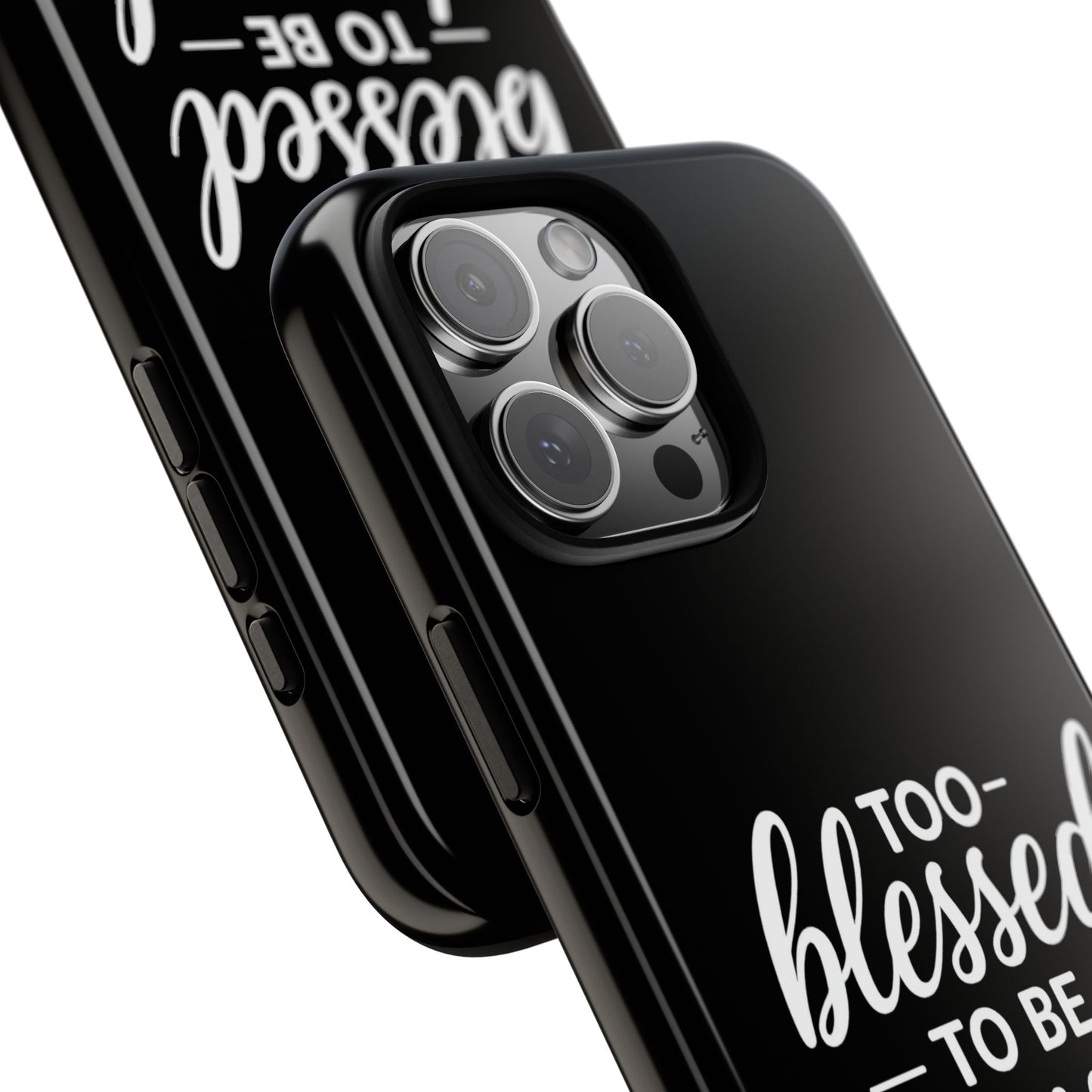 "Too Blessed" iPhone Case