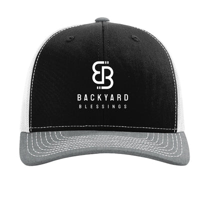 Black/ White/ Heather Grey - FRONT